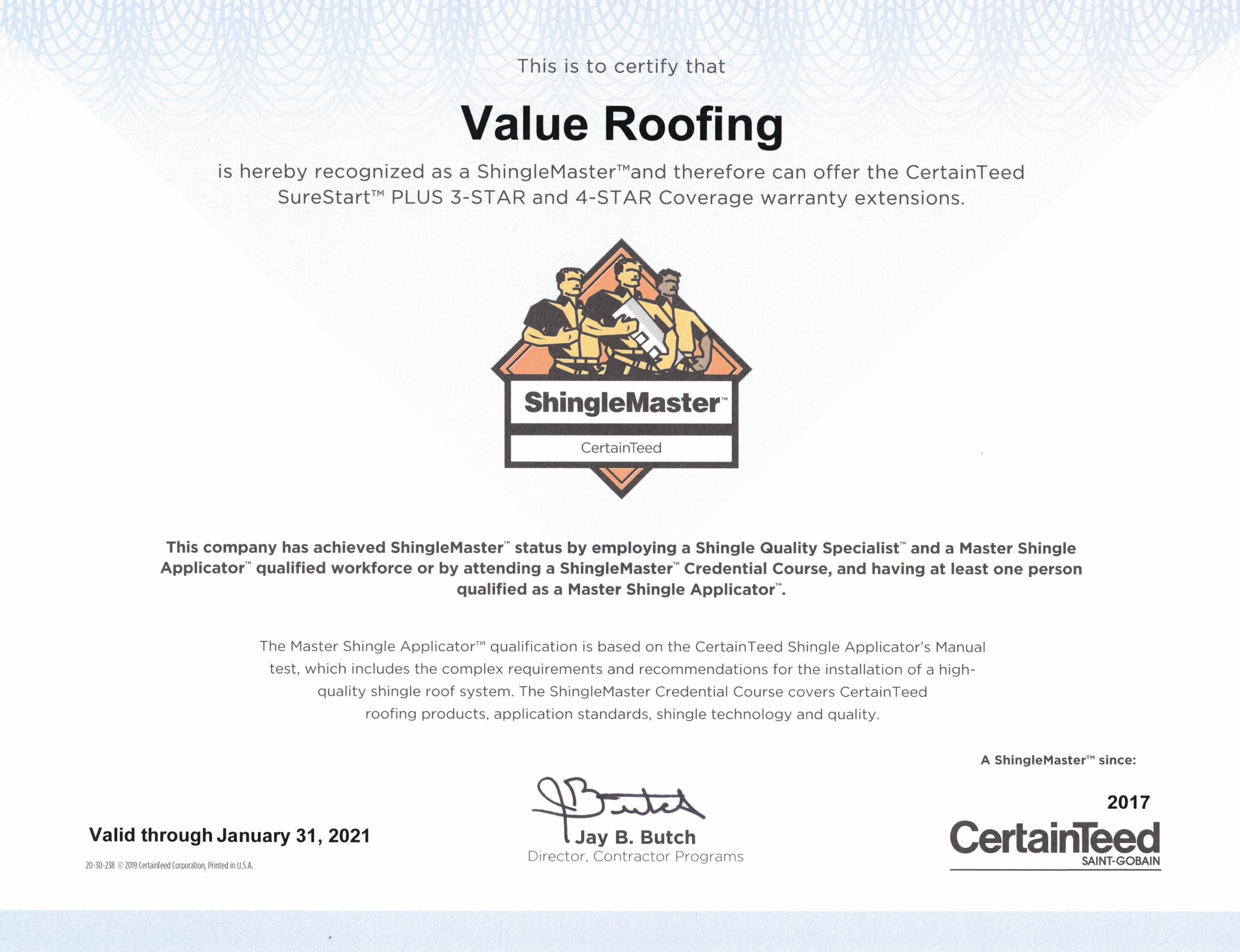 SHOULD MY ROOFING COMPANY BE MANUFACTURER CERTIFIED?